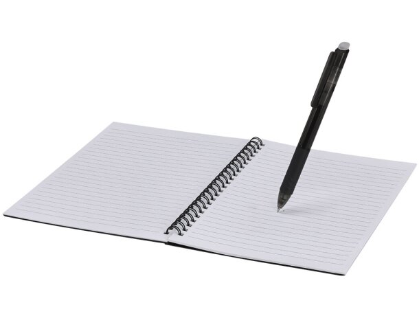 Libreta borrable Gratox con bolígrafo y paño limpiador detalle 2