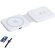 Cargador inalámbrico Vardar 3 en 1 plegable 15W detalle 1