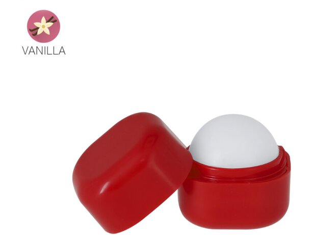 Bálsamo labial Delox con SPF15 y aroma vainilla detalle 1