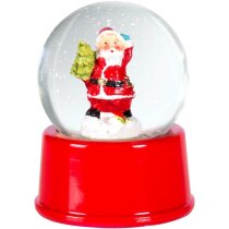 Bola de nieve de papa Noel personalizada