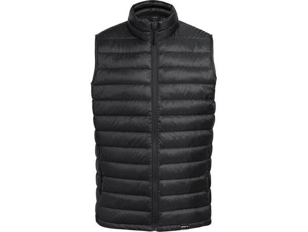 Chaleco rostol negra personalizada
