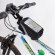 Bolsa bici Nebrer en poliéster reciclado con reflectantes detalle 5