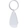 Llavero abridor Myren metal plateado brillante