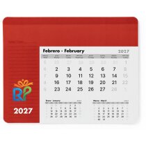 Mousepad publicitario PVC/EVA antideslizante 23x18cm blanco