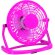 Mini Miclox ventilador de sobremesa personalizado fucsia