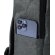 Mochila para portátil con cintas acolchadas y ajustables rPET 600D Ingria detalle 6