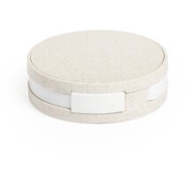 Hub Brunox con 4 puertos USB en caña de trigo