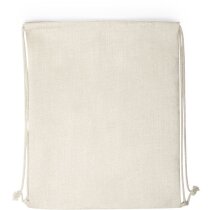 Mochila saco Lizcom poliéster cuerdas naturales