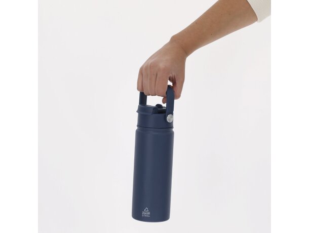 Bidón térmico Alister acero inoxidable reciclado 550ml detalle 4