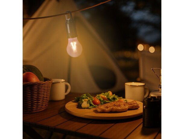 Lámpara Trapix led regulable recargable usb con mosquetón detalle 5