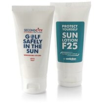 Tubo de 50 ml de protector solar personalizado