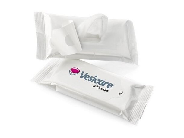 Pack de 15 toallitas anti bacterianas personalizado