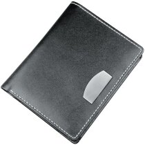 Billetero Monedero Crisma. personalizado negro Billetero Monedero Crisma. personalizado negro