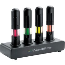 Set de cuatro marcadores personalizado negro Set de cuatro marcadores personalizado negro