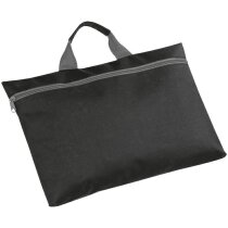 Portadocumentos de viaje para merchandising de poliéster con cremallera