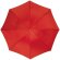 Paraguas con mástil de aluminio curvo personalizado rojo