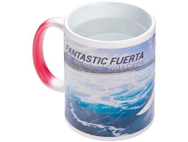 Taza de cerámica cónica cambia color para sublimación