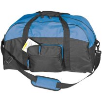 Bolsa de viaje o de deporte con logo azul Bolsa de viaje o de deporte con logo azul