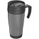 vaso de plastico con asa 400 ml personalizado plata