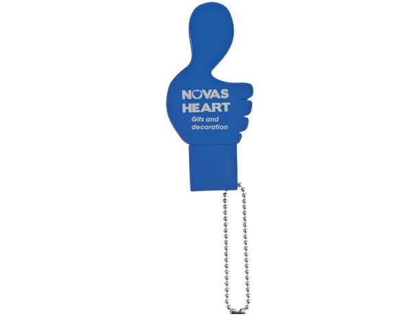 Memoria usb 8gb en forma de mano con logo