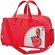 Bolsa de deporte con dibujo de mano roja