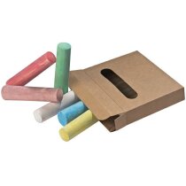 Caja de pinturas de ceras personalizada marron Caja de pinturas de ceras personalizada marron