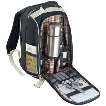 Mochila para picnic personalizada negra Mochila para picnic personalizada negra