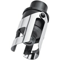Tapón de vació para botellas de sidra personalizado negro Tapón de vació para botellas de sidra personalizado negro
