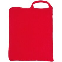 Cojín con Manta rojo Cojín con Manta rojo