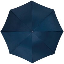 Paraguas con mástil de aluminio curvo personalizado negro