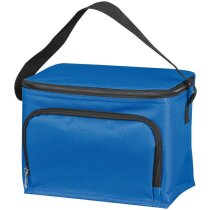 Nevera portátil Luzilandia con impresión azul