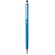 Bolígrafo de plástico con almohadilla para smartphone personalizado azul claro