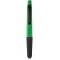 Bolígrafo barato de plástico metalizado con puntero personalizado verde