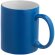 Taza de cerámica cónica cambia color para sublimación personalizada azul