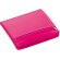 Funda para tablet portadocumentos con cremallera fucsia con logo