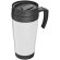 vaso de plastico con asa 400 ml personalizado blanco