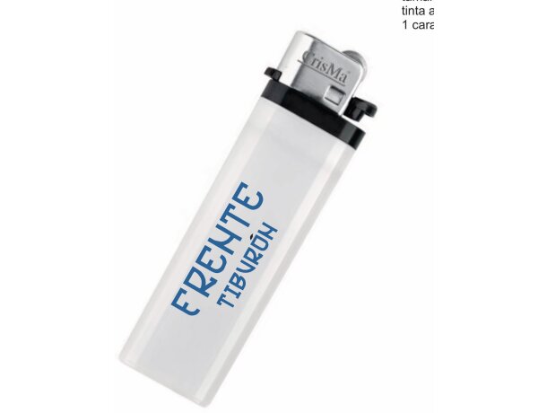 Mechero desechable en colores con logo
