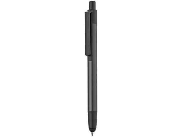 Bolígrafo en aluminio brillante con touch personalizado