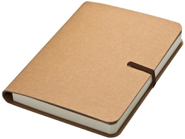 Cuaderno de Nota con Goma Marrón Y 120 Hojas personalizada marron Cuaderno de Nota con Goma Marrón Y 120 Hojas personalizada marron