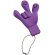 Memoria barato usb 8gb en forma de mano personalizada lila