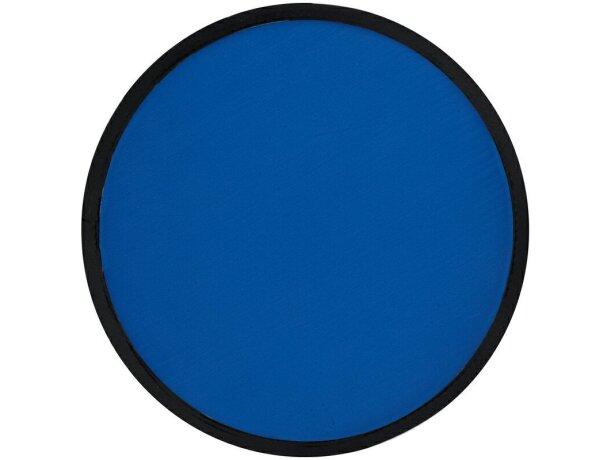 Disco volador plegable de colores azul personalizado