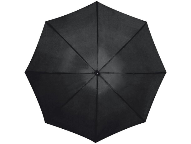 Paraguas de golf con mango recto negro