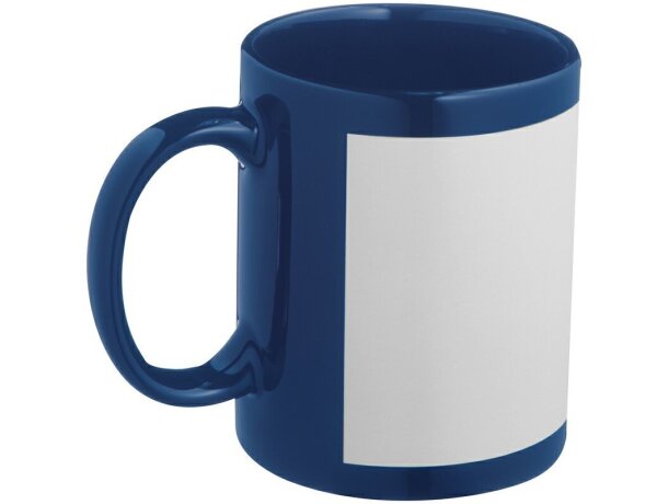 Taza de cerámica de color especial para sublimacón azul barata