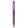 Bolígrafo de plástico con brillantes lila barato