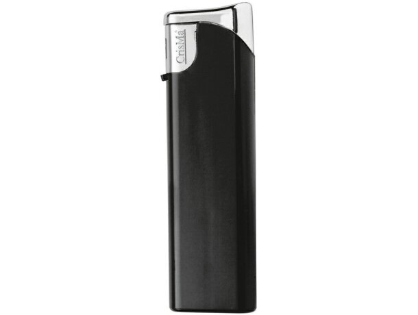Mechero Neuhof publicitarios recargable con llama ajustable en colores variados personalizado negro