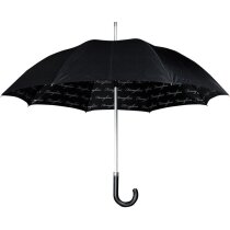 Paraguas de Lujo Ferraghini. personalizado negro Paraguas de Lujo Ferraghini. personalizado negro