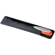 Funda de antelina para una pieza negra Funda de antelina para una pieza negra