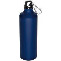 Botella de 800ml con Mosquetón negra Botella de 800ml con Mosquetón negra