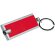 Llavero plano con luz led personalizado rojo