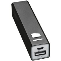 Batería externa portátil personalizada negra Batería externa portátil personalizada negra